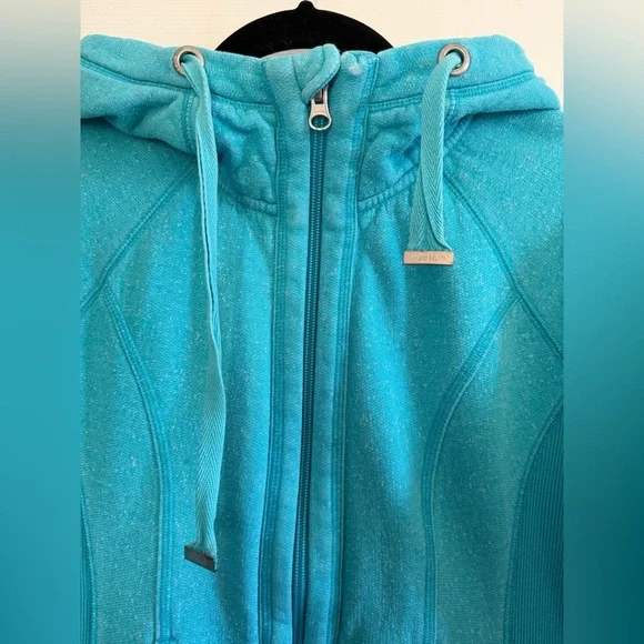 Zella Teal Hoodie Sweatshirt - Picture 4 of 7